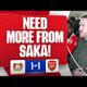 We Need More From Our Starboy Saka (Dan Potts) | Bayer Leverkusen 1-1 Arsenal