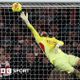 Arsenal in 'survival' mode as 'sensational' Raya save keeps them top
