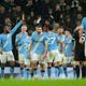 Man City ease past Fulham to move within three points of leaders Arsenal