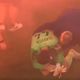 Manic pitch invasion sees keeper 'hit in face with flare' with players hurt as fans riot