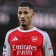 Why William Saliba is not playing for Arsenal against Brentford today