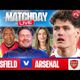 Mansfield vs Arsenal | Match Day LIVE