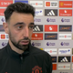 Bruno Fernandes says he will get in 'very big trouble' when asked about Man United red card
