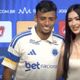 Footballer goes to celebrate transfer with a kiss – but is brutally snubbed by girlfriend