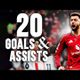 Bruno's 20 Premier League Goals & Assists  | 2025/26