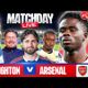 Brighton vs Arsenal | Match Day LIVE