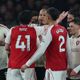 Virgil van Dijk and Declan Rice square up after Arsenal refuse to kick ball out for Liverpool injury