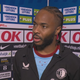 Awkward moment Raheem Sterling claps back at reporter after full Feyenoord debut