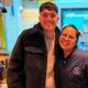 Leeds United star Daniel James surprises staff during a visit to a Leeds city centre restaurant