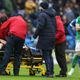 EFL clash halted after horror injury with star administered oxygen and stretchered off