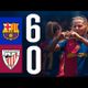 LIGA F |  FC BARCELONA 6 vs 0 ATHLETIC CLUB