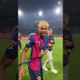 The champions dance  #fcbarcelona #shorts