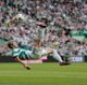 Celtic 3-1 Rangers: Maeda scores incredible overhead kick to keep pressure on Hearts