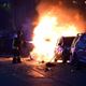 Inter Milan's Serie A game marred by fan violence as cars torched in clashes
