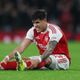 Arsenal suffer latest defensive injury blow as Piero Hincapie hobbles off against Liverpool